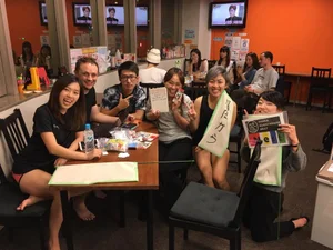 Visit to the dango shop