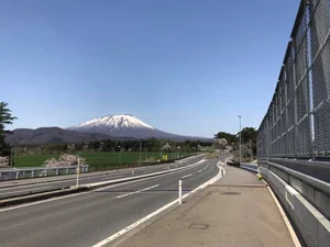 Beautiful mountain scenery along our challenging journey